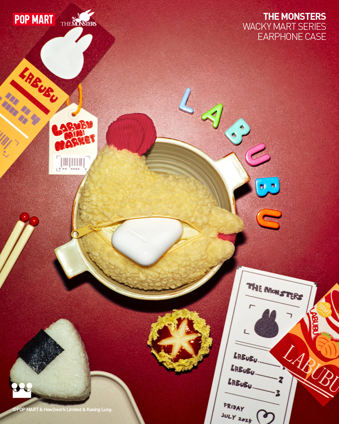 POPMART Labubu Wacky Mart Earphone Case
