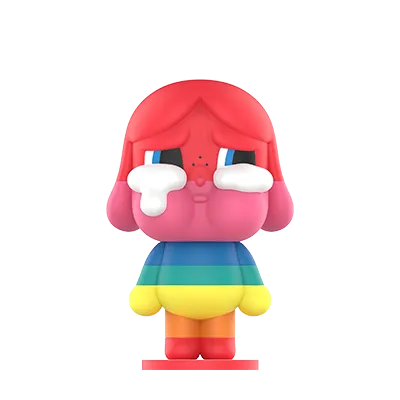 Popmart Crybaby Crying Again Keychain