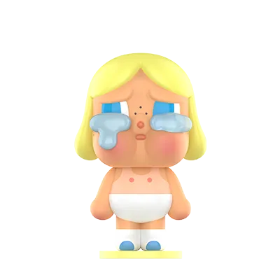 Popmart Crybaby Crying Again Keychain