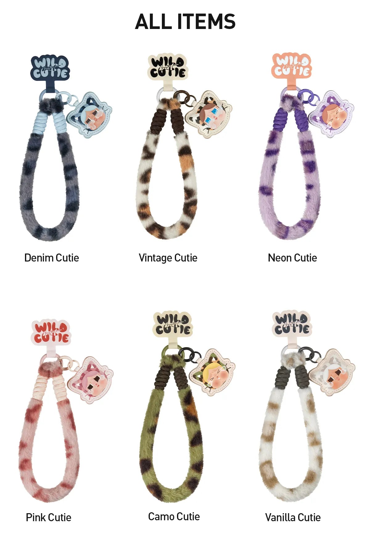 POPMART Crybaby Wild but Cutie Series - Phone Charm Bind Box
