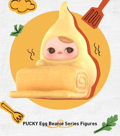 Popmart Pucky Egg Beanies Keychain (NEW)