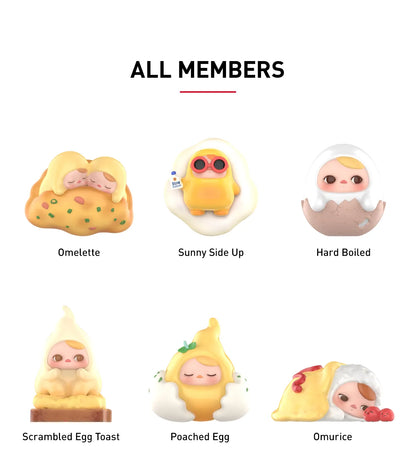 Popmart Pucky Egg Beanies Keychain (NEW)