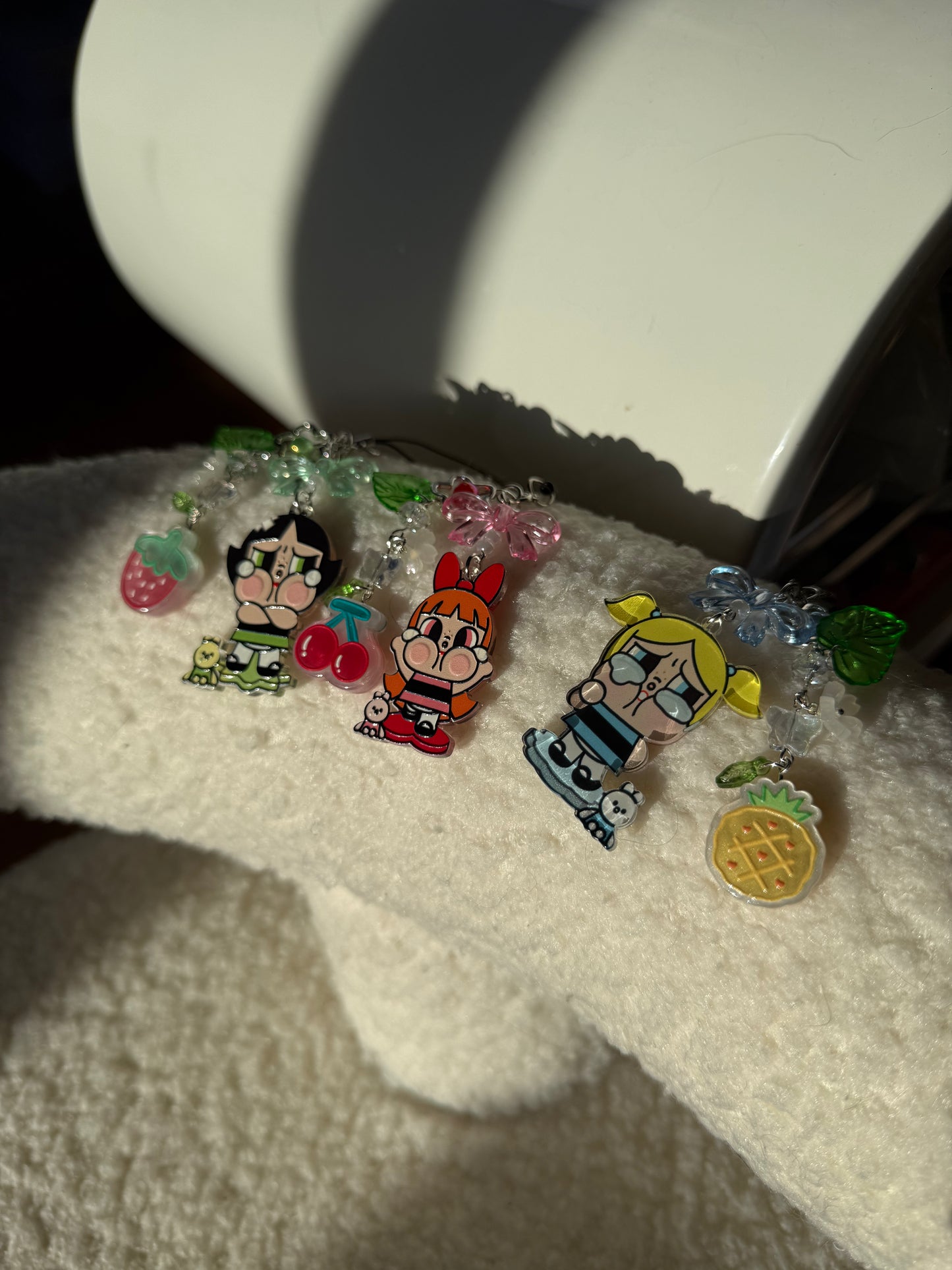 Powerpuff Girls x Crybaby Keychains