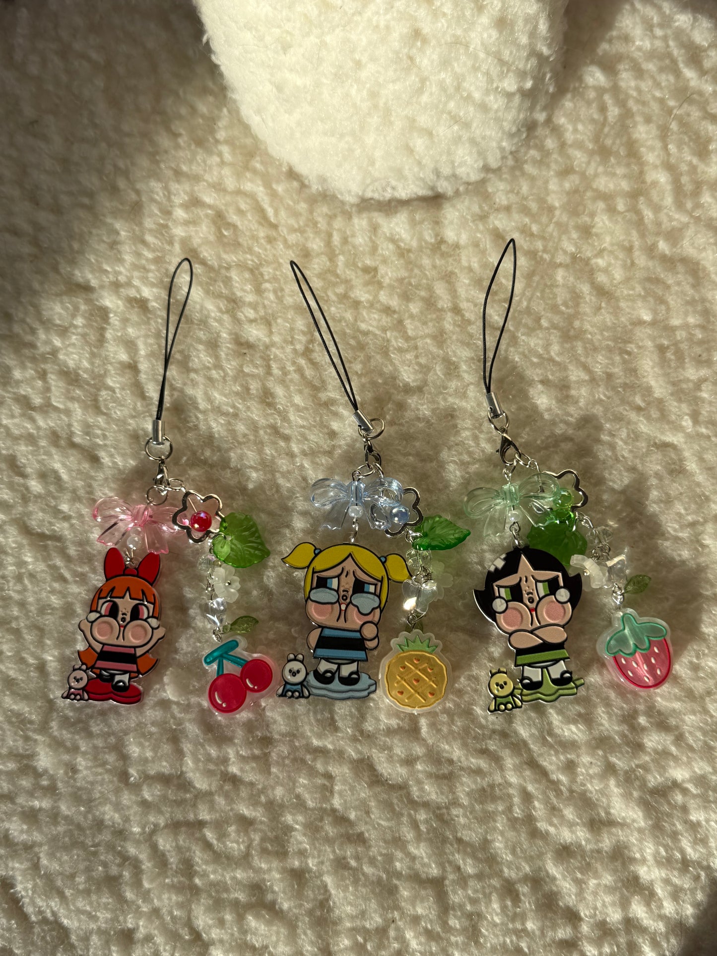 Powerpuff Girls x Crybaby Keychains