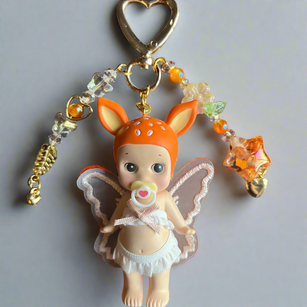 Fawn 𓃴. ݁₊ ⊹ . ݁˖ . ݁ Sonny Angel Keychain