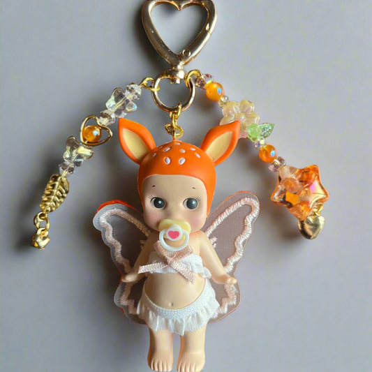 Fawn 𓃴. ݁₊ ⊹ . ݁˖ . ݁ Sonny Angel Keychain