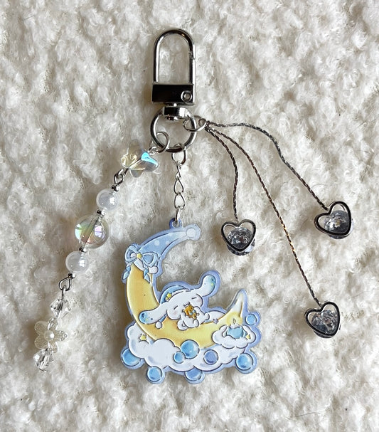 𝐂𝐢𝐧𝐧𝐚𝐦𝐨𝐫𝐨𝐥𝐥 ૮ ◞ ﻌ ◟ ა Sleeping Keychain