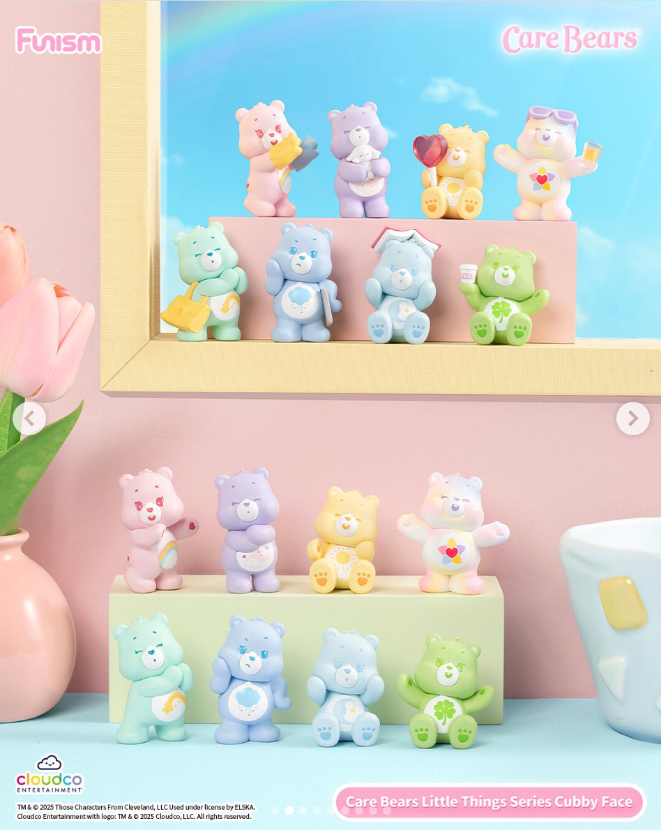 Care bears TRINKETS NEW